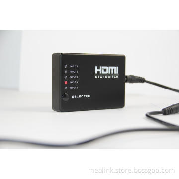 5 to 1 HDMI Switcher with Remote (YLS0501)